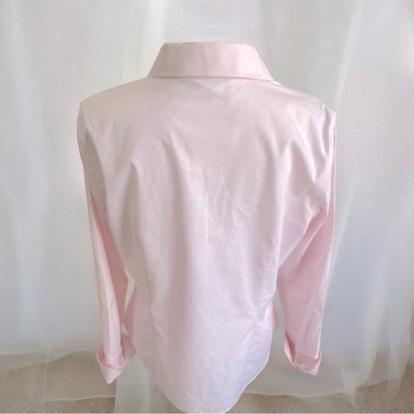 Jones New York Collection Platinum Non Iron Blouse, size 16, great Condition - Picture 6 of 6